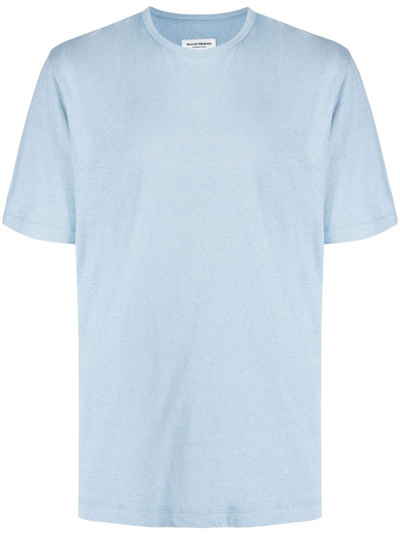 Man On The Boon. crew-neck cotton T-shirt - Blue von Man On The Boon.