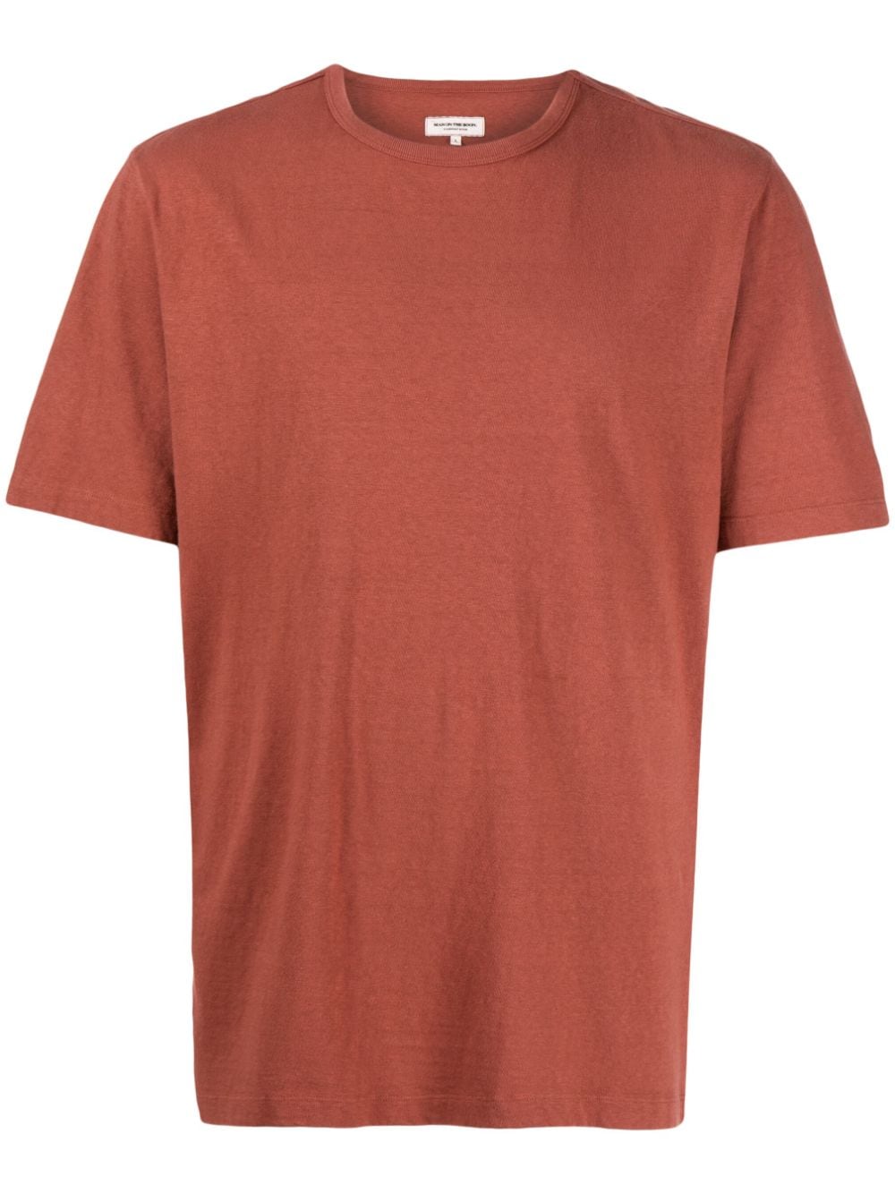 Man On The Boon. crew-neck cotton T-shirt - Brown von Man On The Boon.