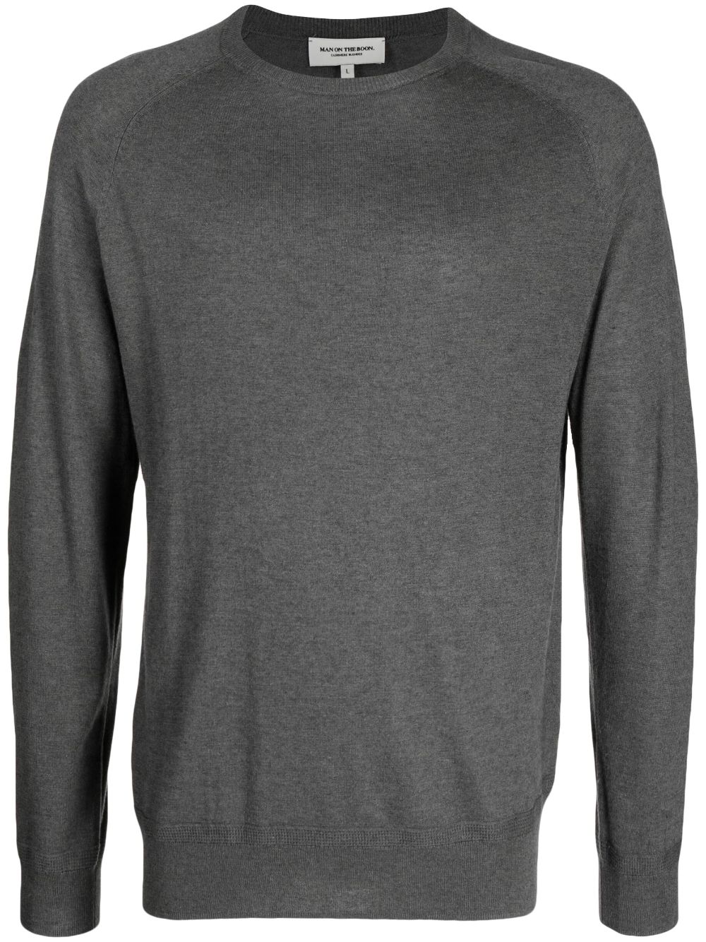 Man On The Boon. long-sleeve crew-neck knitted jumper - Grey von Man On The Boon.