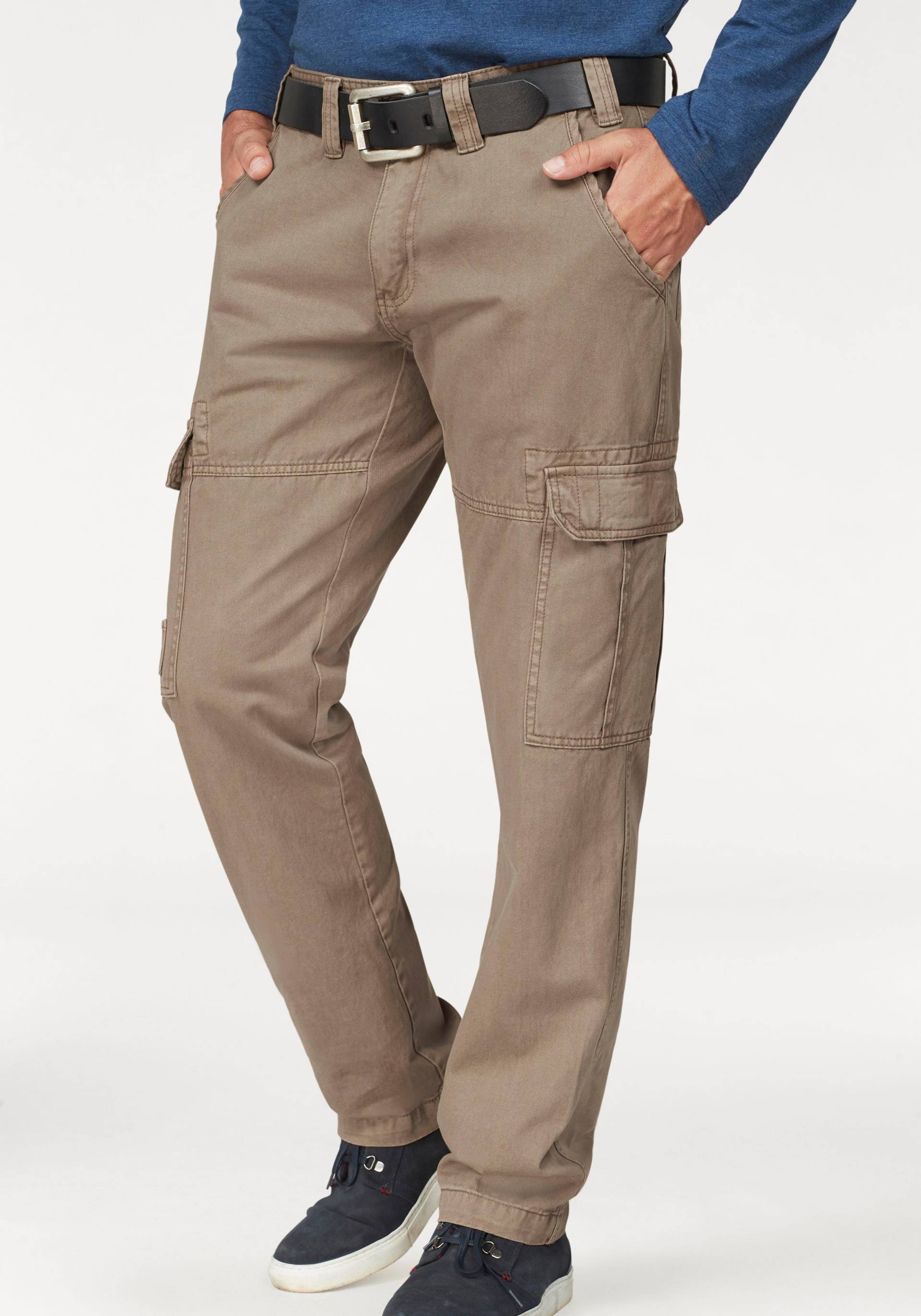 Man's World Cargohose, mit aufgesetzten Taschen von Man's World