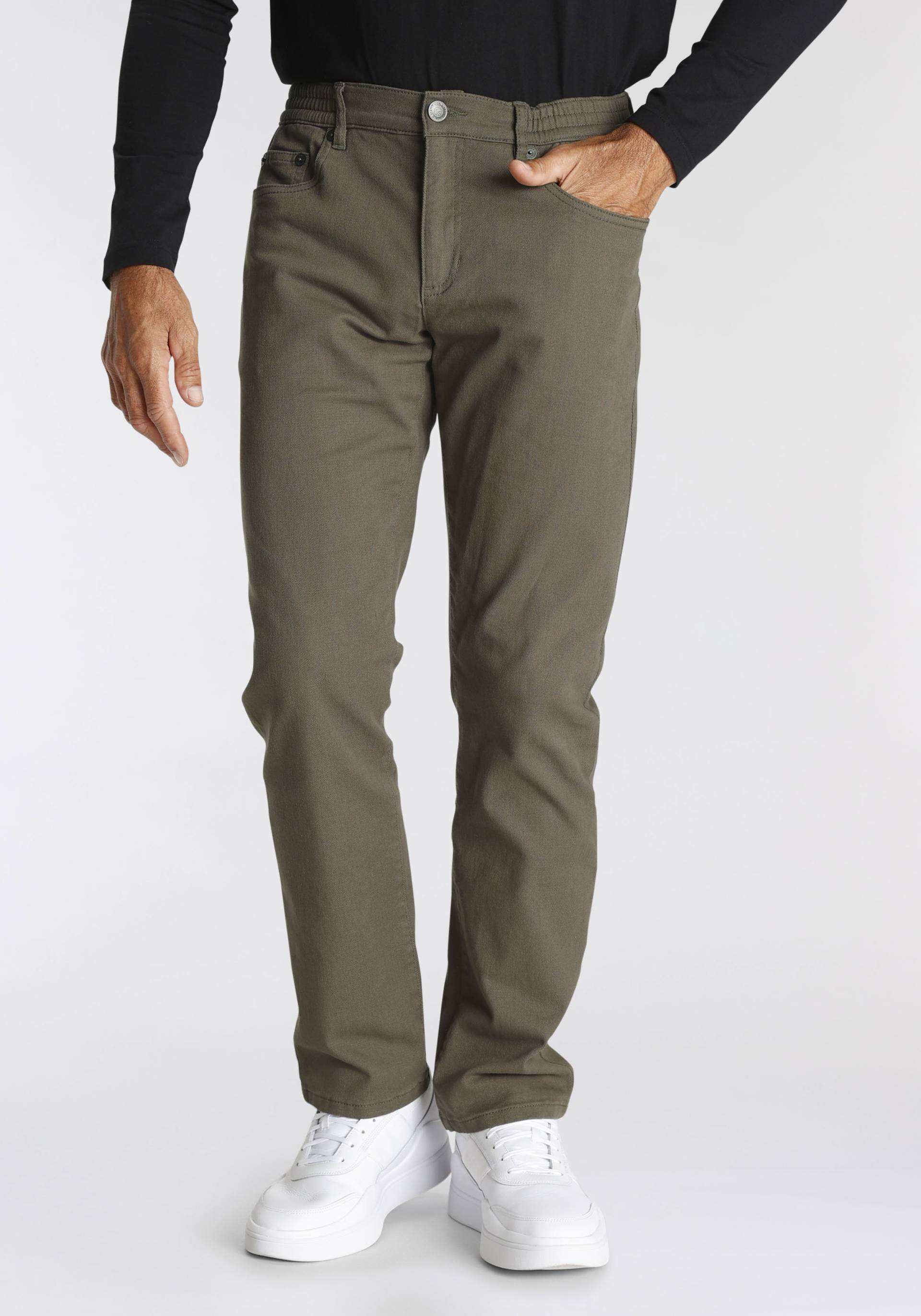 Man's World Dehnbund-Hose, Stretch - bequem mit seitlichem Gummizug von Man's World