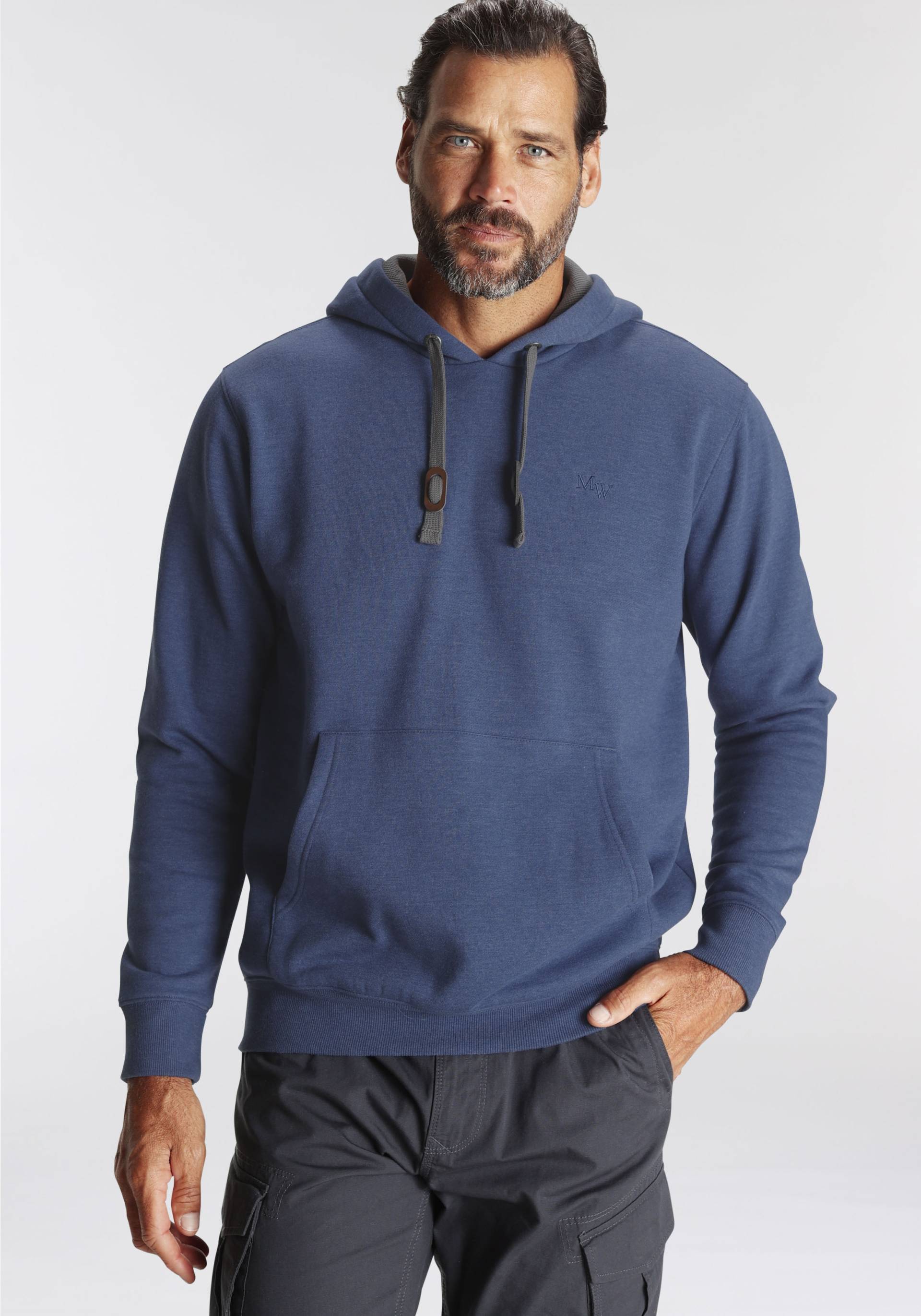 Man's World Kapuzensweatshirt, mit Kontrast- Details von Man's World