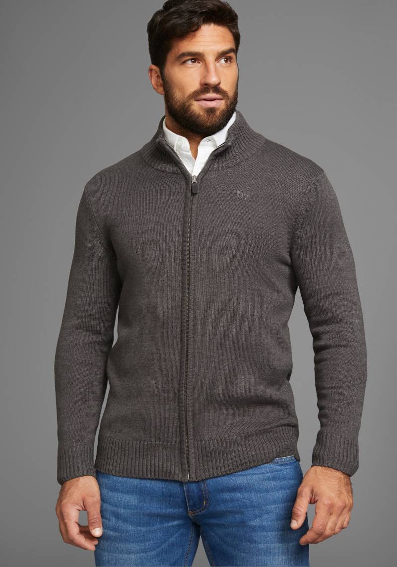 Man's World Strickjacke »neue Farben!«, aus Baumwollmischung von Man's World