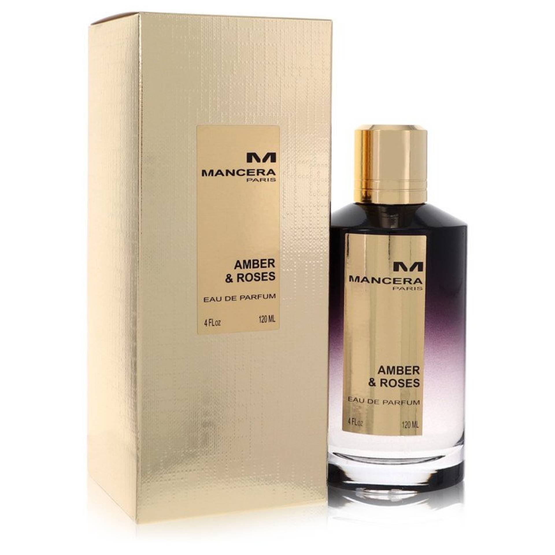 Mancera Amber & Roses Eau De Parfum Spray (Unisex) 120 ml von Mancera