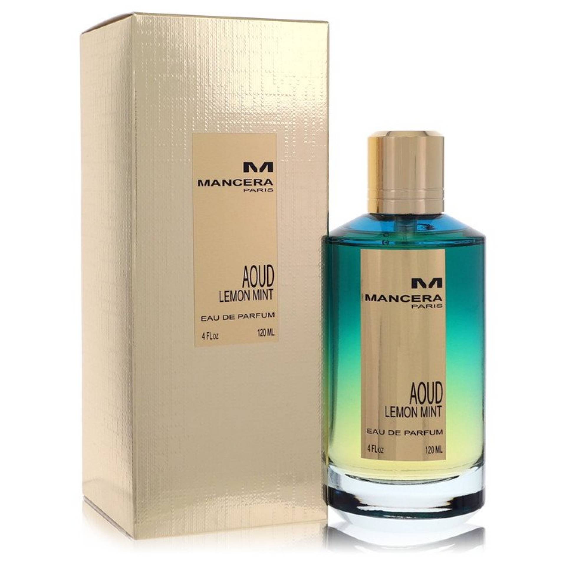 Mancera Aoud Lemon Mint Eau De Parfum Spray (Unisex) 120 ml von Mancera