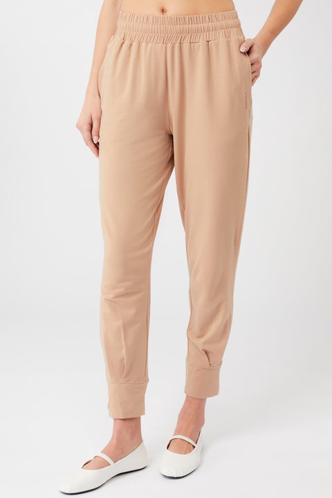 Mandala W Cuffed Track Pants Yogahose caramel von Mandala