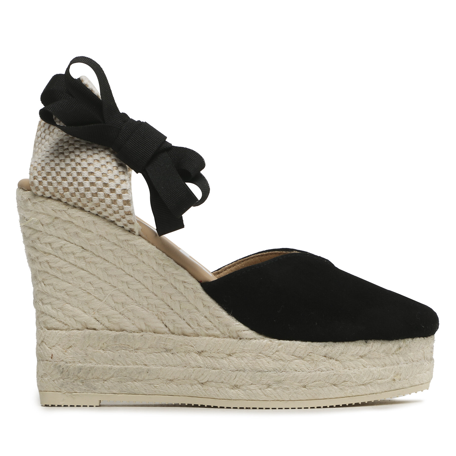 Espadrilles Manebi Heart-Shaped Wedge Espadrilles K 1.0 WH Schwarz Espadrilles Manebi Heart-Shaped Wedge Espadrilles K 1.0 WH Schwarz von Manebi