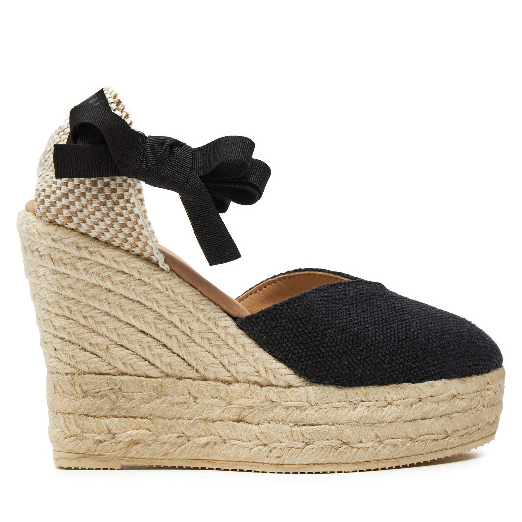 Espadrilles Manebi La Havana Heart-Shaped Wedge Espadrilles O 7.9 WH Schwarz Espadrilles Manebi La Havana Heart-Shaped Wedge Espadrilles O 7.9 WH Schwarz von Manebi