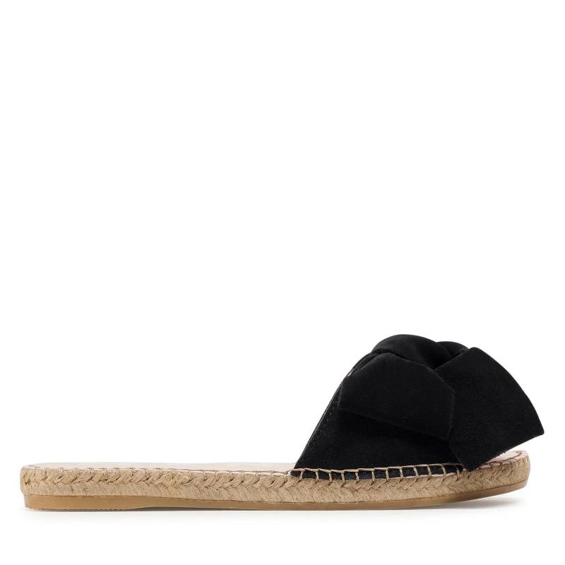Espadrilles Manebi Sandals With Bow K 1.0 J0 Schwarz von Manebi