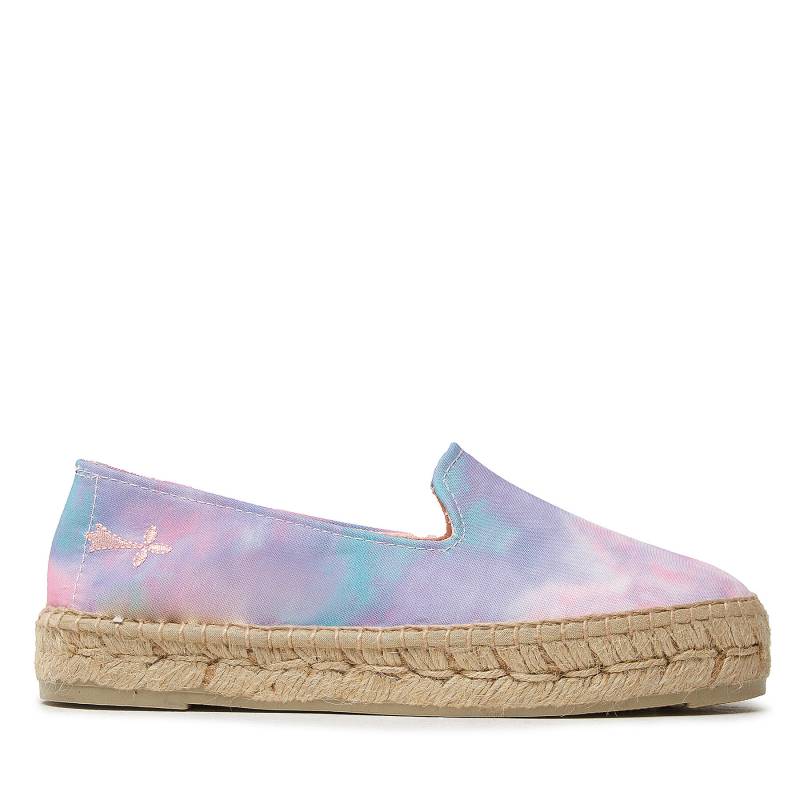 Espadrilles Manebi Slippers W T 2.3 N0 Indigo Tie/Dye Cotton von Manebi