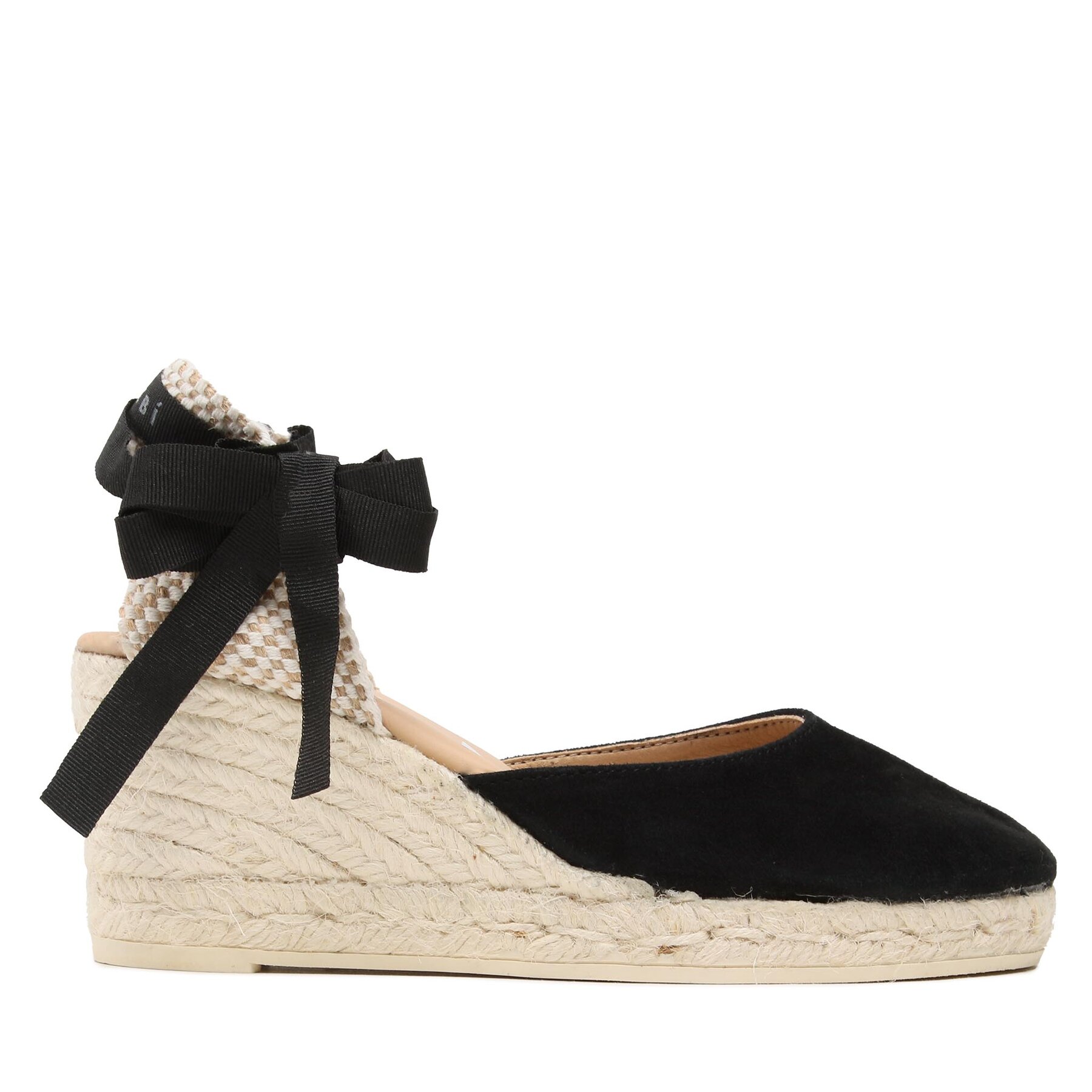 Espadrilles Manebi Soft Suede Low Wedge Espadrilles K 1.0 WL Schwarz Espadrilles Manebi Soft Suede Low Wedge Espadrilles K 1.0 WL Schwarz von Manebi