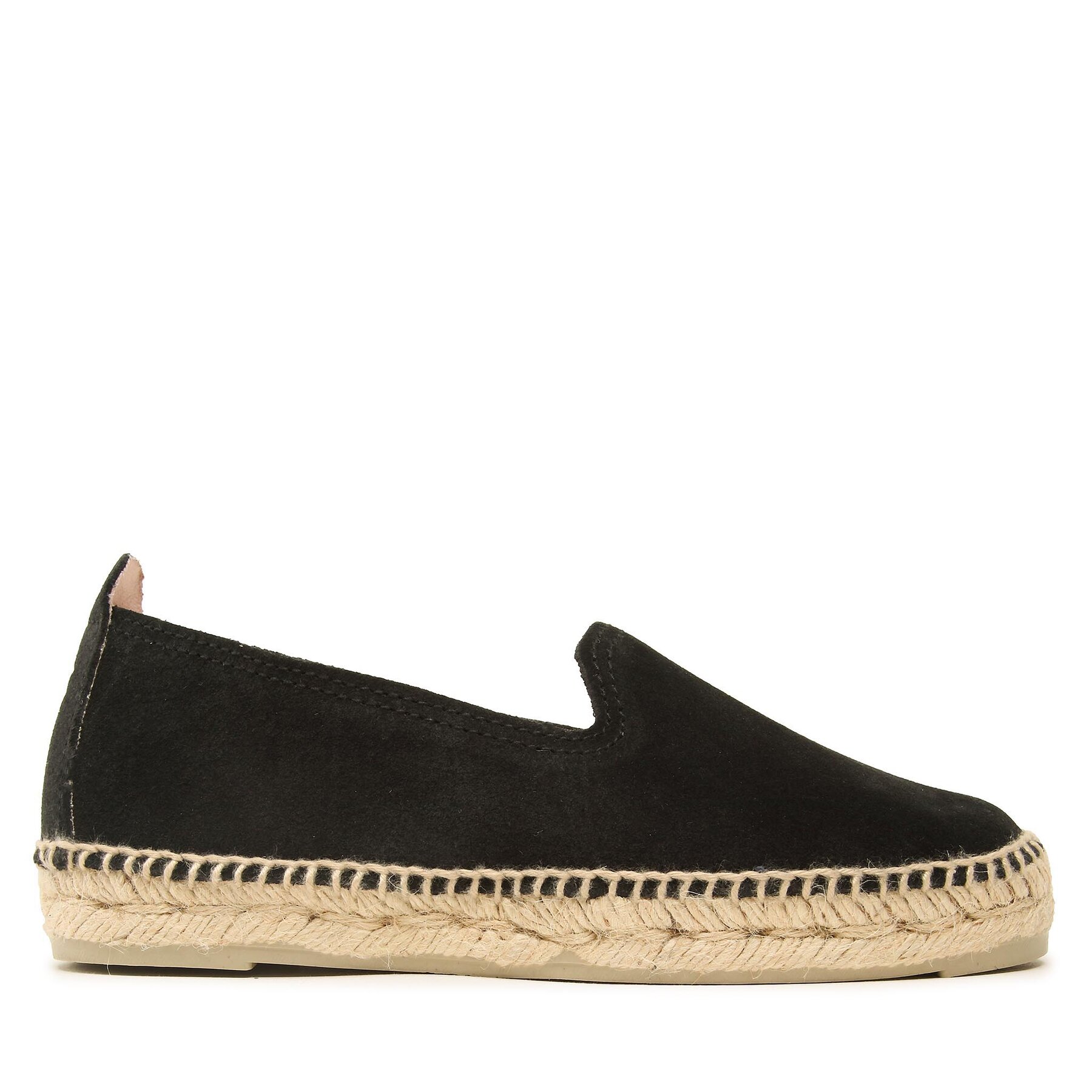 Espadrilles Manebi Suede Flat Espadrilles Schwarz Espadrilles Manebi Suede Flat Espadrilles Schwarz von Manebi