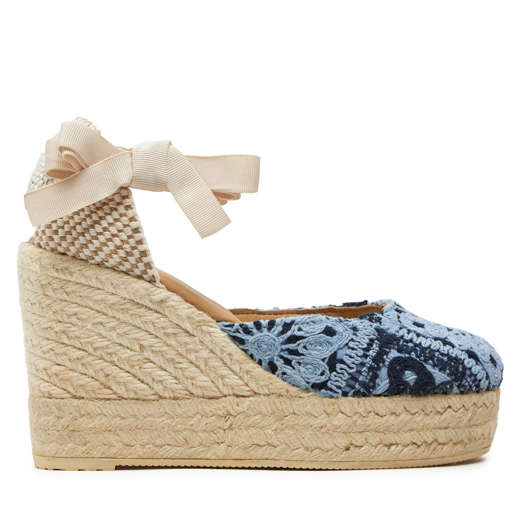 Espadrilles Manebi Yucatan Wedge Espadrilles G 0.4 WV Blau Espadrilles Manebi Yucatan Wedge Espadrilles G 0.4 WV Blau von Manebi