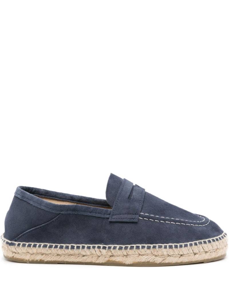 Manebi Hamptons suede espadrilles - Blue von Manebi