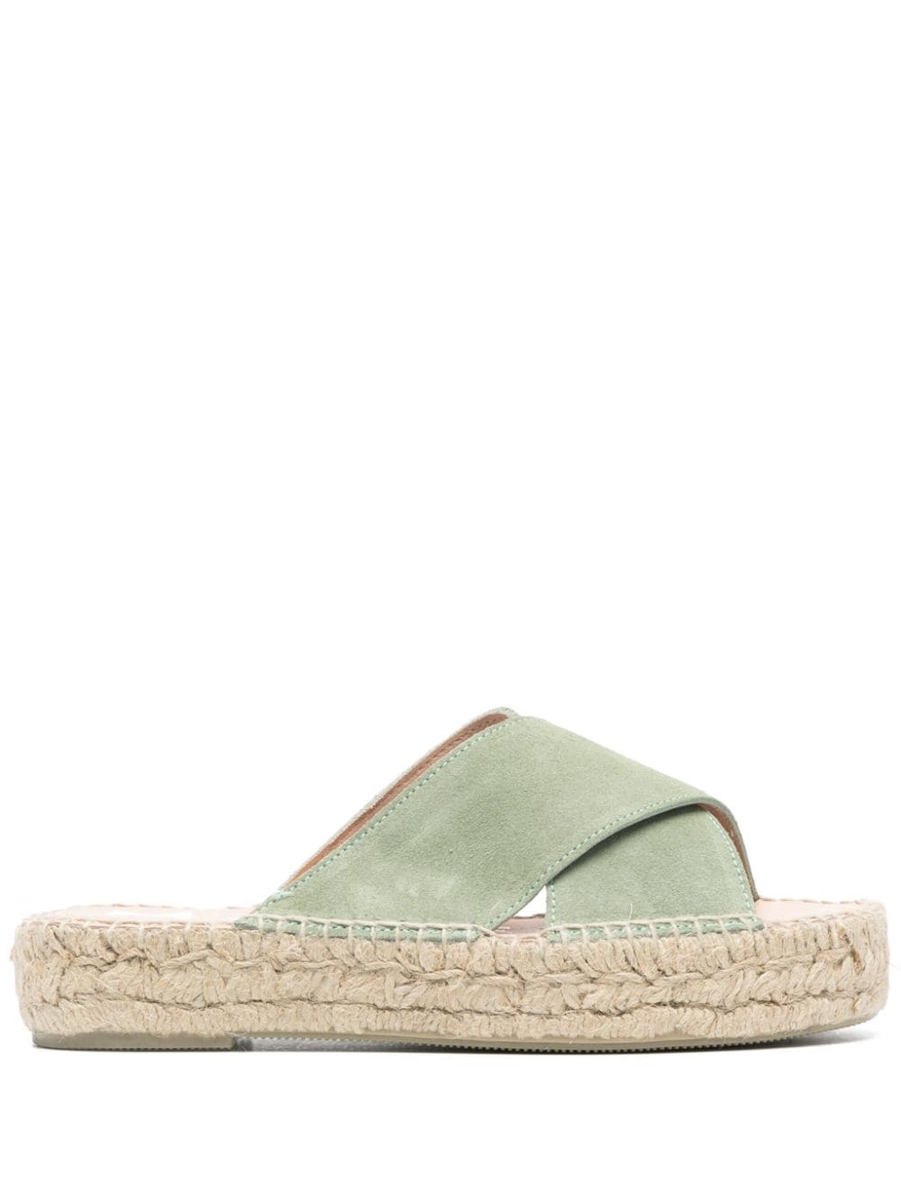 Manebi Hamptons suede espadrilles - Green von Manebi