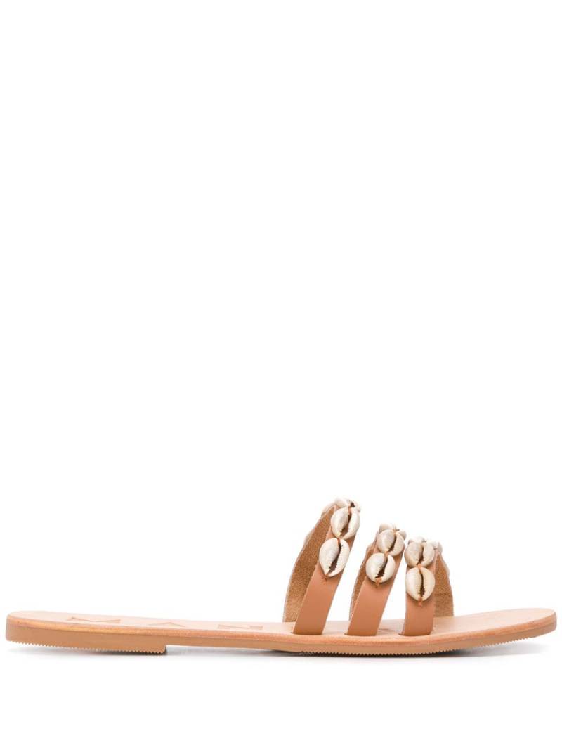 Manebi embellished strappy sandals - Neutrals von Manebi