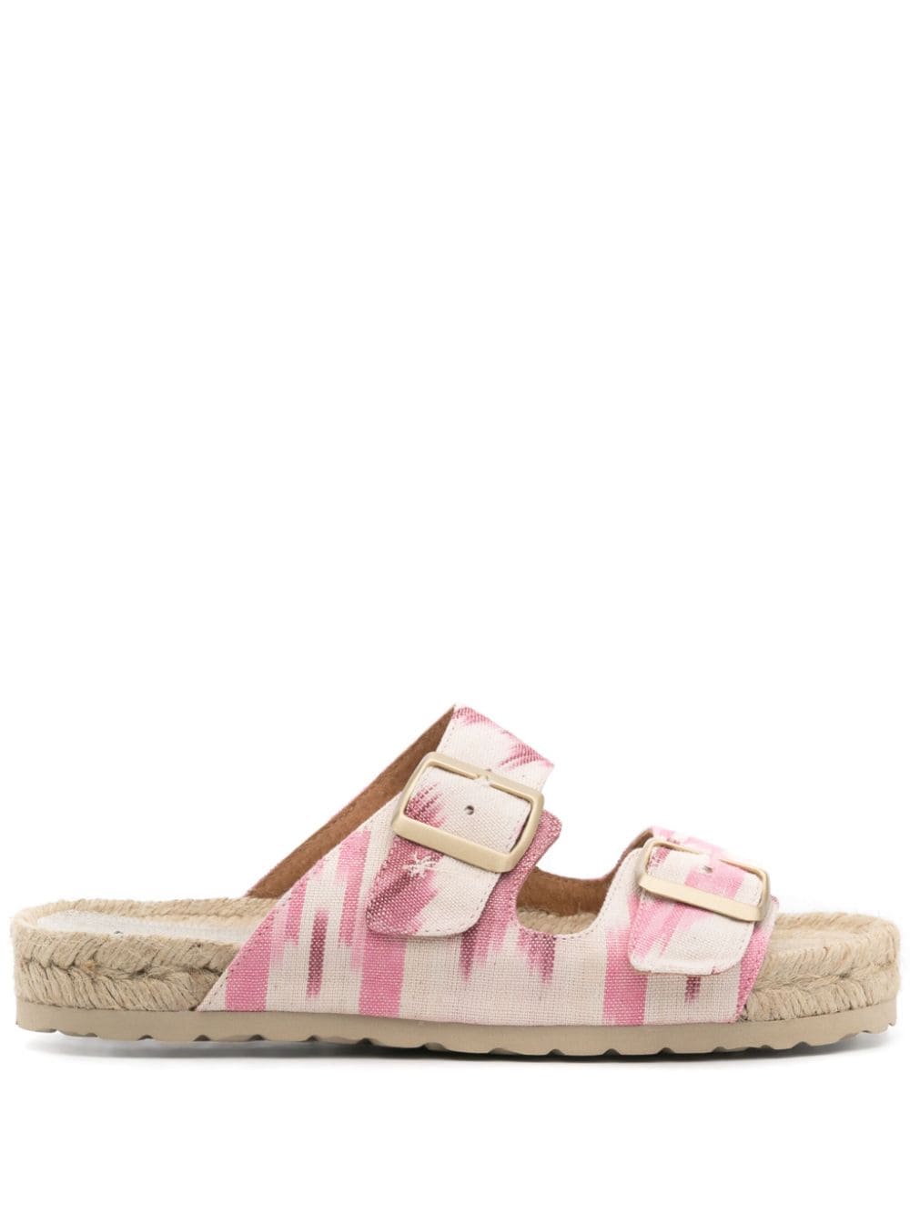 Manebi geometric cotton slides - Pink von Manebi