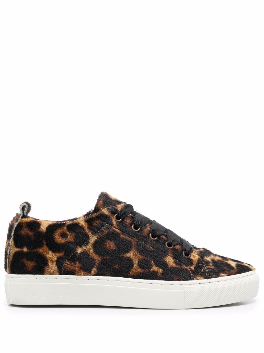 Manebi leopard-pattern low-top sneakers - Brown von Manebi