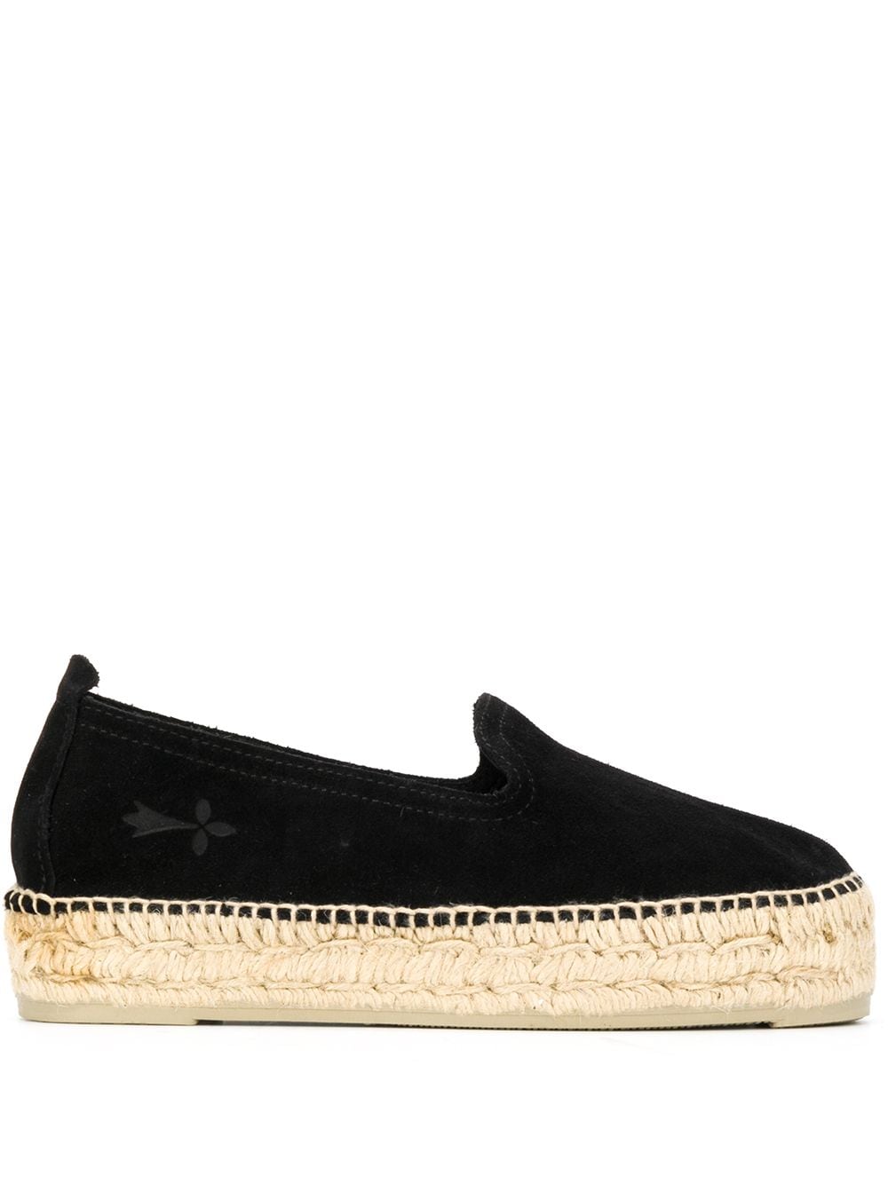 Manebi platform espadrilles - Black von Manebi