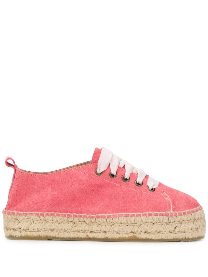 Manebi platform espadrilles - Pink von Manebi