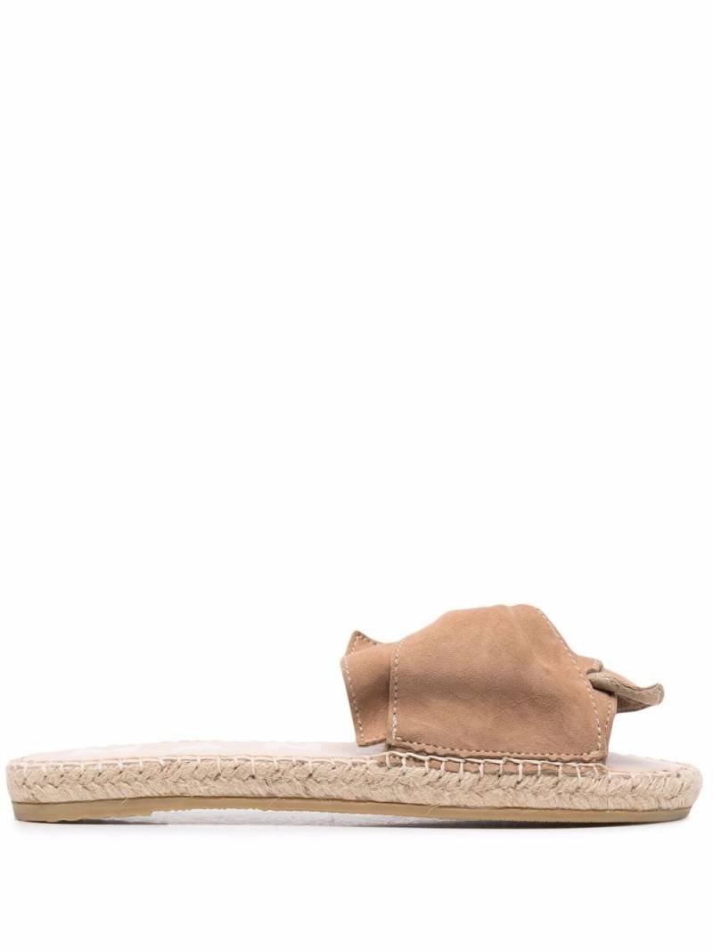 Manebi twist-detail espadrille sandals - Neutrals von Manebi