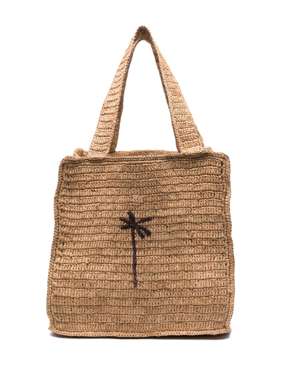 Manebi woven-raffia tote bag - Brown von Manebi