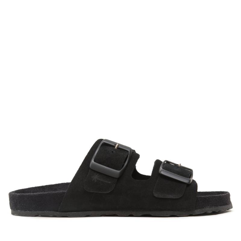 Pantoletten Manebi Traveler Nordic Sandals K 1.0 RT Black von Manebi