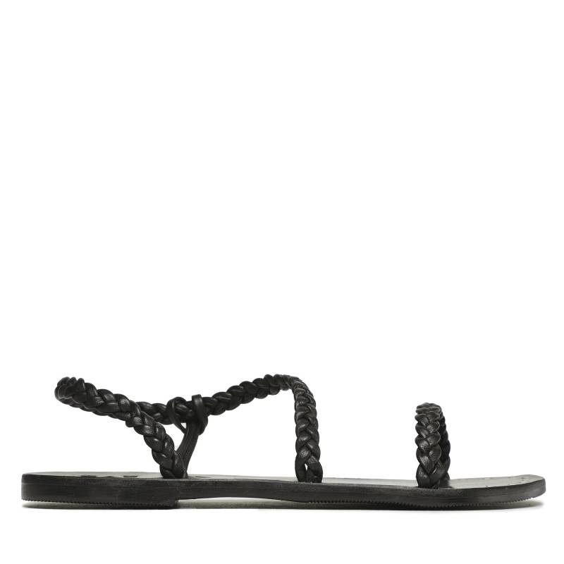 Sandalen Manebi Sandals S 6.4 Y0 All Black Braid von Manebi