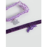 2er-Pack Halloween-Chokers von Mango Kids