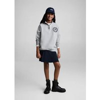 Baumwoll-Sweatshirt mit Stickdetail Baumwoll-Sweatshirt mit Stickdetail von Mango Kids