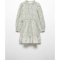 Bedrucktes Rüschenkleid von Mango Kids