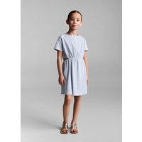 Besticktes Kleid mit Seitenschlitzen von Mango Kids