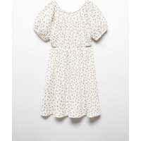 Florales Kleid mit Cut-Outs von Mango Kids