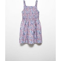 Gekräuseltes Printkleid von Mango Kids