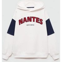 Gemustertes Baumwoll-Sweatshirt Gemustertes Baumwoll-Sweatshirt von Mango Kids