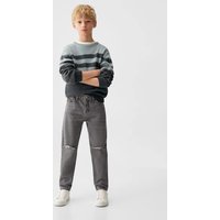 Gestreifter Strickpullover von Mango Kids