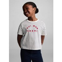 Gestreiftes Baumwoll-Shirt Gestreiftes Baumwoll-Shirt von Mango Kids