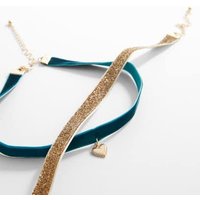 2er-Pack Chokers von Mango Kids