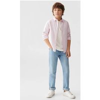 Gestreiftes Oxford-Hemd von Mango Kids