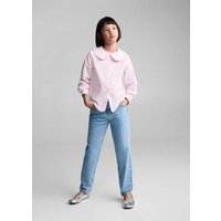 Hemd mit Lochdetails und Babydollkragen Hemd mit Lochdetails und Babydollkragen von Mango Kids