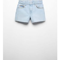 Jeans-Shorts mit mittlerer Bundhöhe von Mango Kids