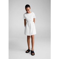 Besticktes Kleid mit Seitenschlitzen von Mango Kids