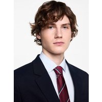 Krawatte mit Streifenprint von MANGO TEEN
