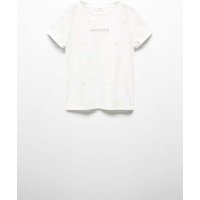 Kurzärmliges T-Shirt mit Logo von Mango Kids