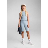 Kurze Baumwoll-Leggings von Mango Kids