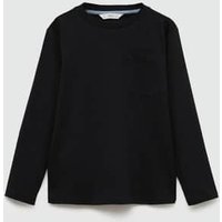 Langärmliges Baumwoll-T-Shirt von Mango Kids