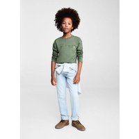 Langärmliges Baumwoll-T-Shirt Langärmliges Baumwoll-T-Shirt von Mango Kids