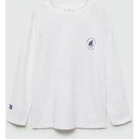 Langärmliges Print-T-Shirt Langärmliges Print-T-Shirt von Mango Kids