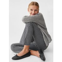 Leder-Ballerinas mit Schleife von Mango Kids