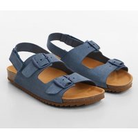 Ledersandalen mit Schnallen von Mango Kids